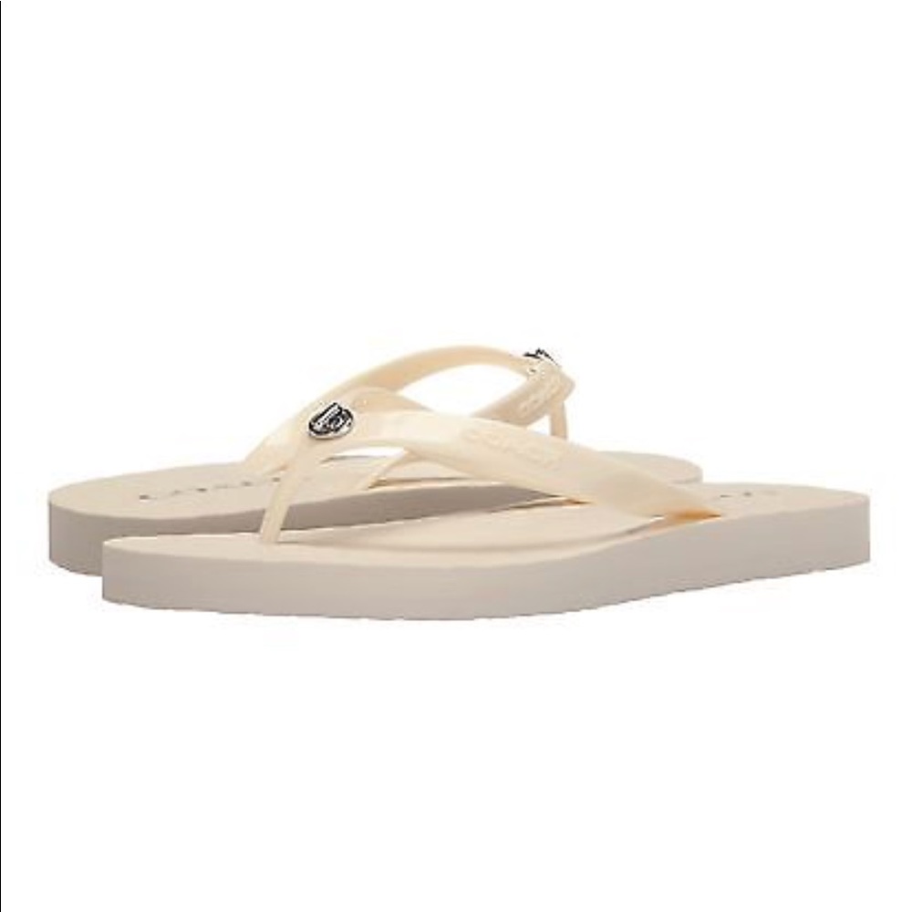 Almost New Coach Flip Flops